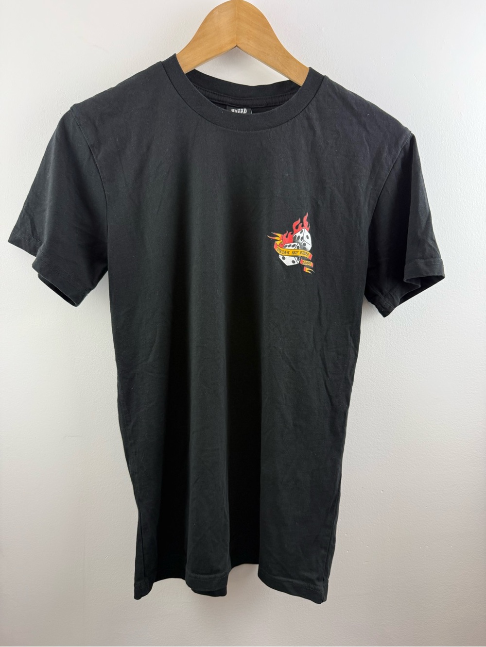 Black Squad Reckless Panther Graphic Tee S Trial By Fire Tattoo Streetwear Shirt